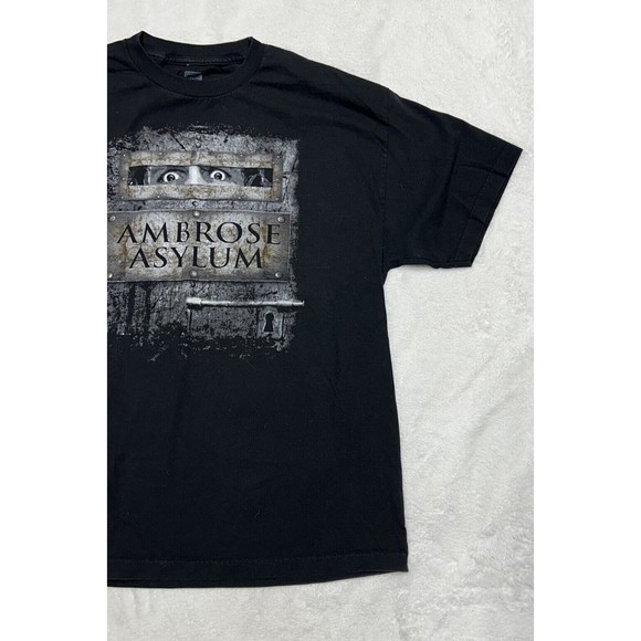 WWE Dean Ambrose Asylum Pro Wrestling Talk Show Black Graphic T-Shirt Mens Sz XL - Picture 3 of 7